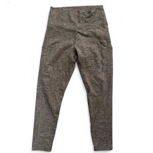 Offline by Aerie Pebble Heather Brown Hi-Rise Leggings Size M - Short